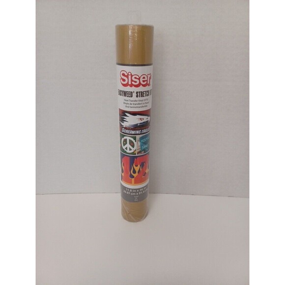 Other - NEW SISER EASYWEED HTV -Heat Transfer Vinyl 11.8" x 36”‎  for T-SHIRTS / GOLD
